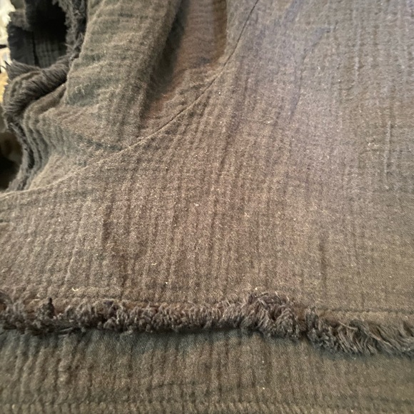 Cynthia Rowley Black Raw Edge Lounge Shorts Womens XL EUC - Picture 5 of 8